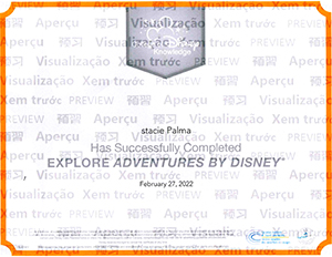 Explore Adventures by Disney 2022