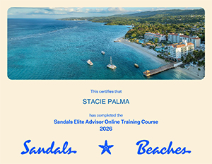 2026 Sandals-Beaches Certification